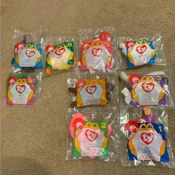 Small Beanie Babies 1996- Almost The Whole Collection- Missing A Few Like 5 Etc - Picture 9 of 10